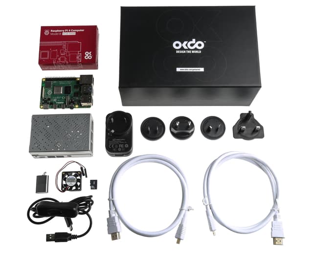 One Nine Design 4 Model B 4GB Starter Kit (RPI4_4GBPK)