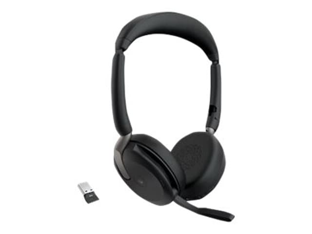 Jabra Evolve2 65 Flex USB Type-A Zwart Microsoft Teams