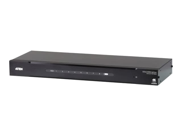 Aten True 4K HDMI-splitter med 8 portar (VS0108HB-AT-G)