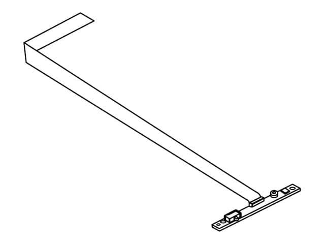 Bluetooth-wireless radio switch flexible printed circuit (04W1687)