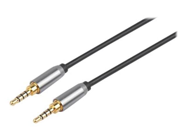 Prokord Ljudkabel 0.5m 3,5mm 3,5mm (AUDIO-0010)