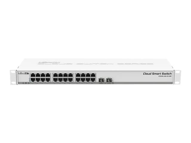 Mikrotik CSS326-24G-2S+RM Cloud Smart Switch (CSS326-24G-2S+RM)