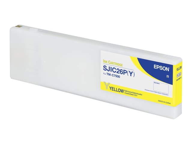 Epson Bläck Gul SJIC26P - ColorWorks TM-C7500 (C33S020621)