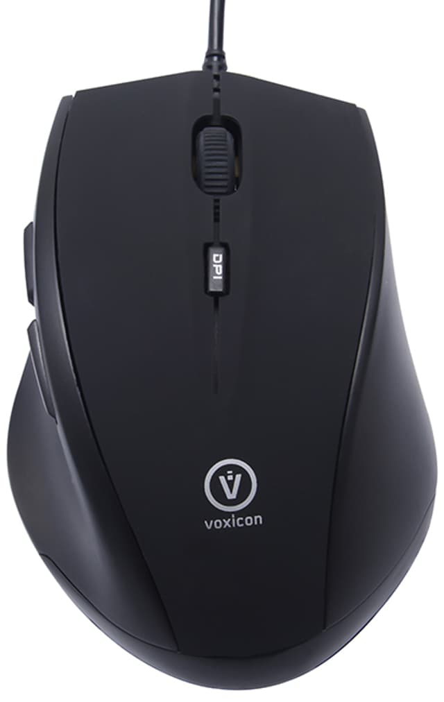 Voxicon Office Mus M30WL USB-A Mus Svart (DM-M30WB)