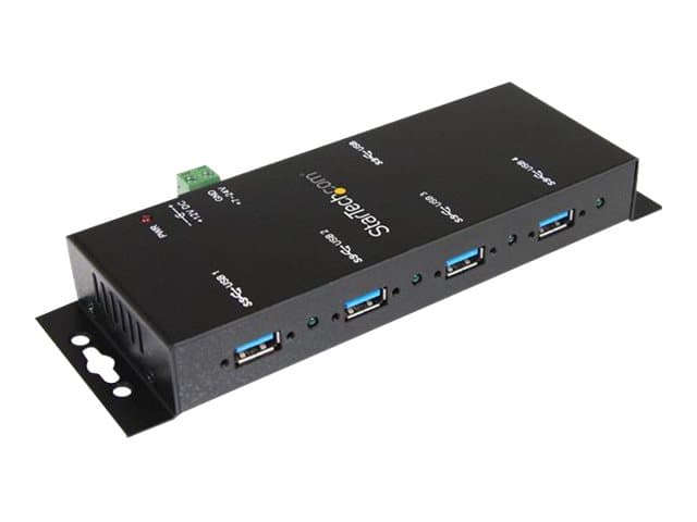Startech 4 Port Industrial USB 3.0 Hub Mountable (ST4300USBM)