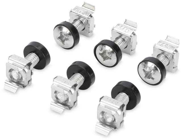 Digitus DN-19 SET-S Skruvar och muttrar för rack silver 50-pack (DN-19 SET-S)