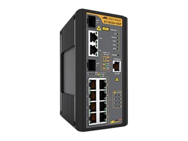 Allied Telesis IS Series AT-IS230-10GP Industrial PoE+ Switch (AT-IS230-10GP-80)