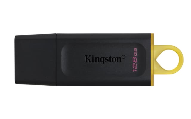 Kingston Datatraveler Exodia 128GB USB-A Musta, Keltainen