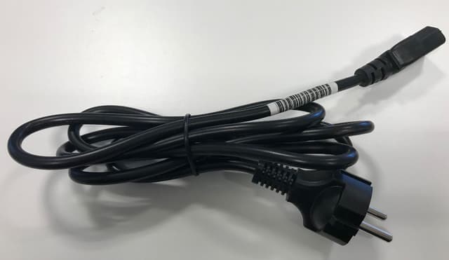 Power Cord 1.8m Black (100614-009)