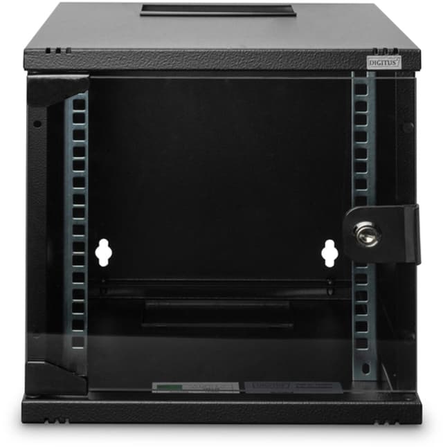 Digitus 10" 6U Väggskåp Svart (DN-10-06U-B)