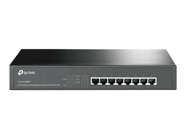 TP-Link TL-SG1008MP 8-Port PoE 126W Switch (TL-SG1008MP)