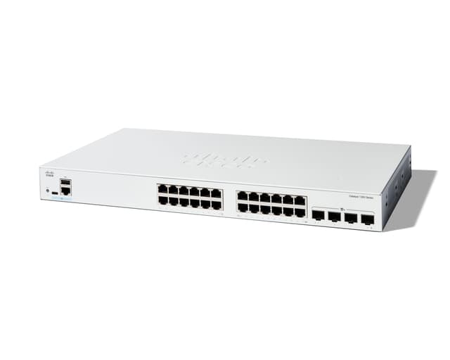 Cisco Catalyst C1300 Managed 24x1GbE 4x10GbE SFP+ Switch 