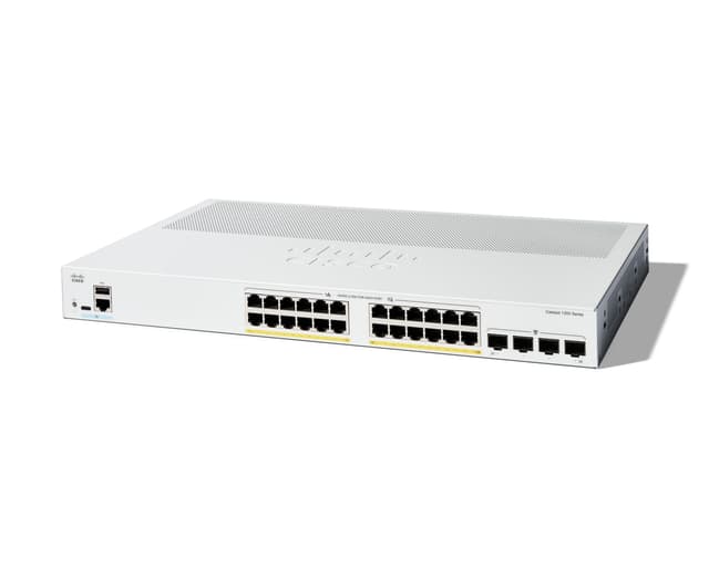 Cisco Catalyst C1200 Smart 24x1GbE 4x1GbE SFP PoE 195W Switch 