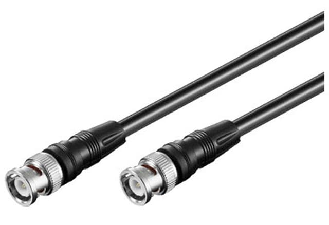Microconnect Videokabel BNC BNC 5m Svart (50074)