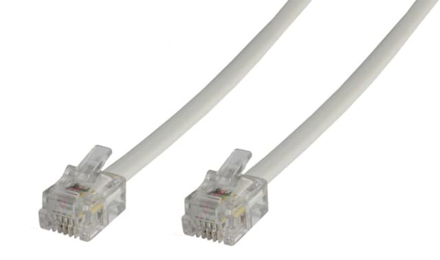 Microconnect Modular Straight 5m RJ-12 RJ-12 (MPK105)