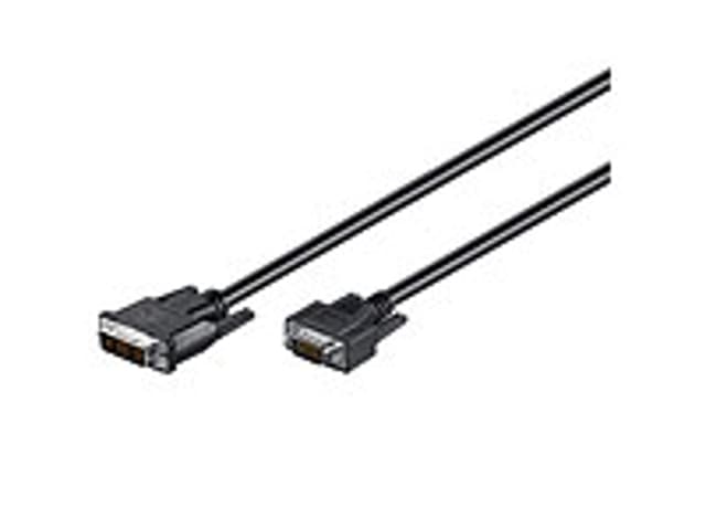 Microconnect VGA-Kabel 2m DVI-I VGA Svart (50990)