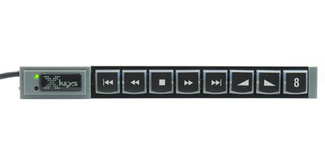 Direktronik Xkeys Xk8 USB Stick Keys With 8 Programmable Keys Kabel (125-8079)
