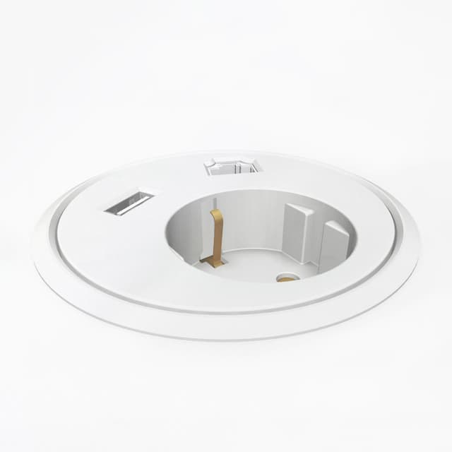 Forming Function Powerdot 1 x Ström 1 x RJ45 1 x USB Laddning Vit (9358051201)