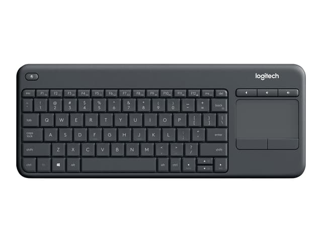 Wireless Touch Keyboard K400 Plus Trådlös Engelska (Storbritannien) (920-007143)