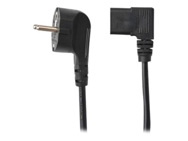Prokord Strömkabel 5m CEE7/7 C13 Svart (DPC-0043)
