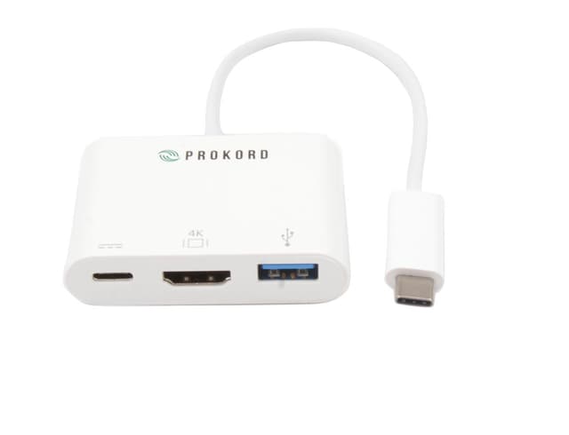 Prokord Usb-c Adapter Hdmi 4k + Usb3.0 (UTC-CUFH01)