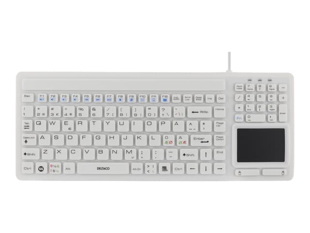 Deltaco TB-506 silikon IP68 touchpad Kabel Nordisk (TB-506)
