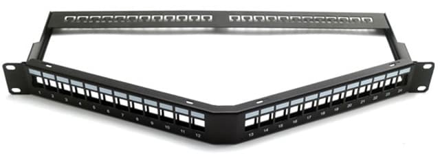 Direktronik Patchpanel Svart 1U (104-4035)