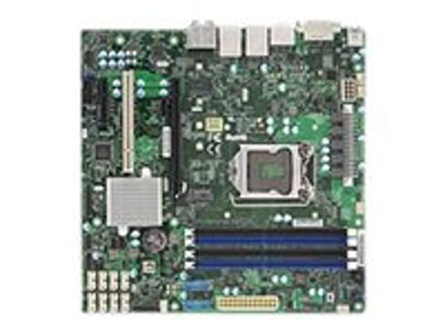 Supermicro X11SAE-M LGA 1151 Micro-ATX (MBD-X11SAE-M-O)