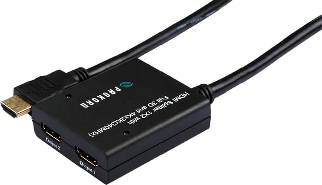 Prokord Hdmi 2-port 4k Video Splitter (CEHSPF102)