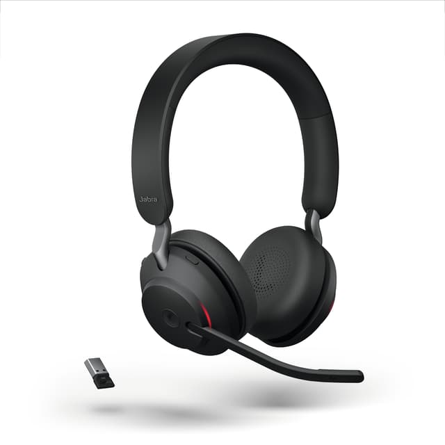 Jabra Evolve2 65 Stereo USB-A Microsoft Teams Musta