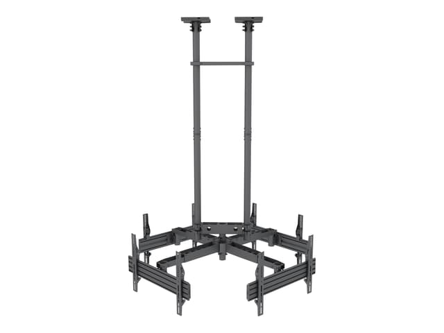 Multibrackets M Pro Series MBC4UHD 4 Displays 50"-75" Svart (7350073738878)