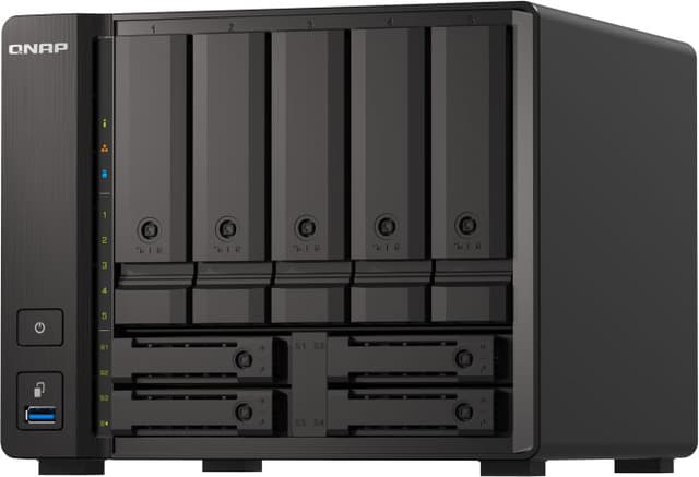 QNAP TS-H973AX-8G 9-Bay NAS-Server (TS-H973AX-8G)