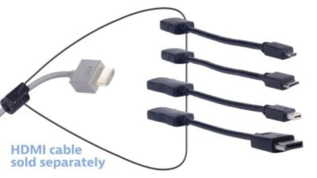 Liberty Av Solutions Adapter HDMI Svart (DL-AR653)