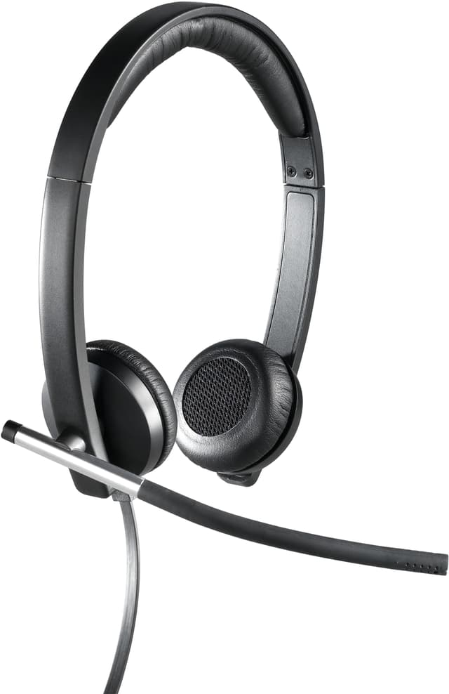 H650e 5-pack Stereo USB-A Silver, Svart (5011046972)