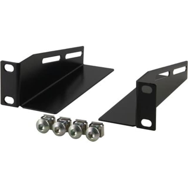 Deltaco L-stödskenor för rack (10-33L)