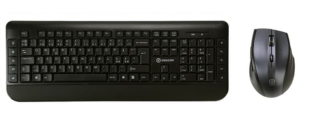 Voxicon Wireless Keyboard And Mouse 270 (DMK-270WL#)