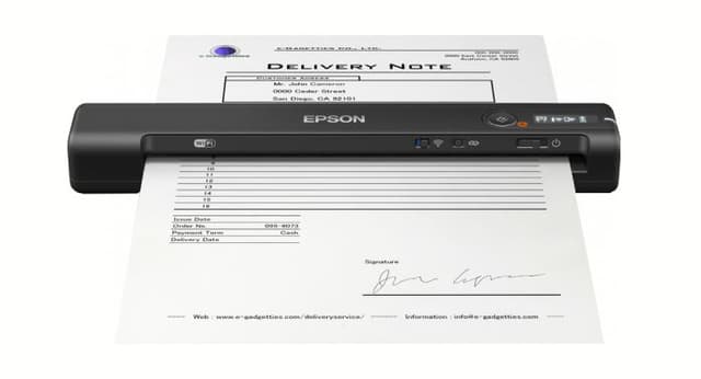 Epson WorkForce ES-60W A4 Scanner (B11B253401)