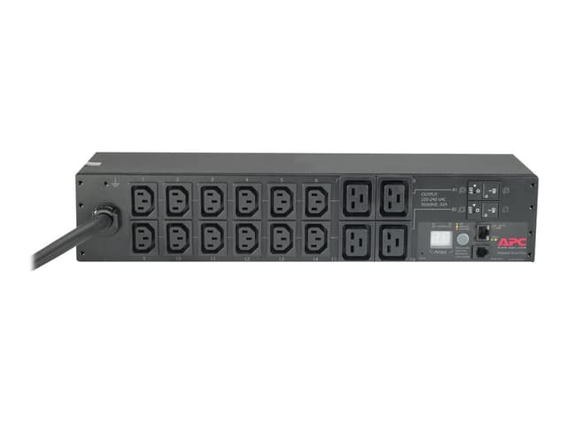 APC AP7822B grenuttag 16 AC-utgångar 2U Svart (AP7822B)