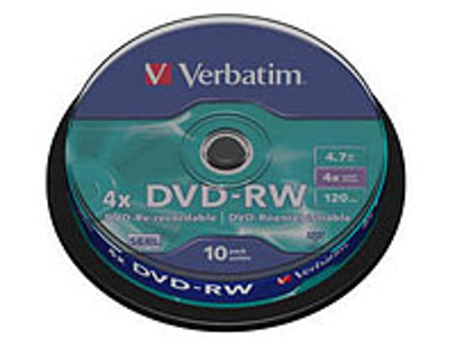 Verbatim DataLifePlus DVD-RW 4.7GB 10pc(s) (43552)