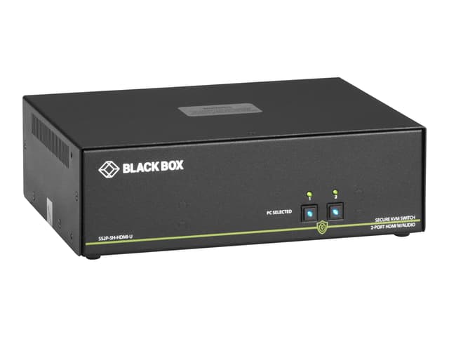Black Box Niap 3.0 2-Port KVM Switch Single-Head HDMI (SS2P-SH-HDMI-U)