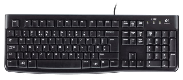 Logitech K120 Bedraad Engels