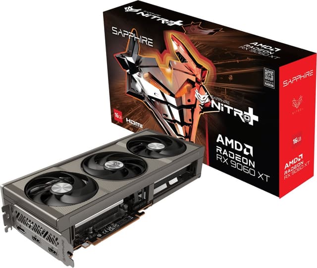 Sapphire Nitro+ RX 9060 XT Gaming 16GB 16GB