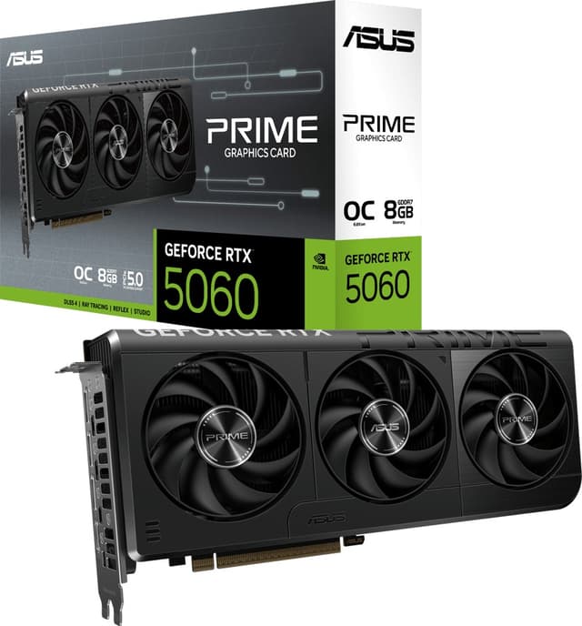 Prime GeForce RTX 5060 8GB OC 8GB (90YV0N10-M0NA00)