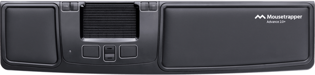 Mousetrapper Advance 2.0+ USB-A Control Pad Zwart, Wit