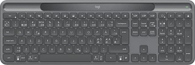 Signature K980 Solar+ For Business Trådlös Nordisk (920-013777)