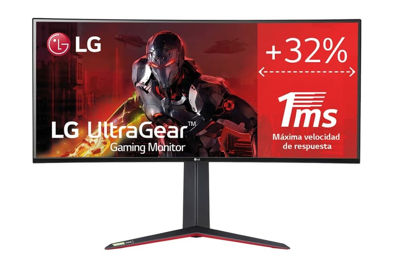 LG UltraGear 34GN850P-B Curved 34" 3440 × 1440pixels AH-IPS 21:9 144Hz