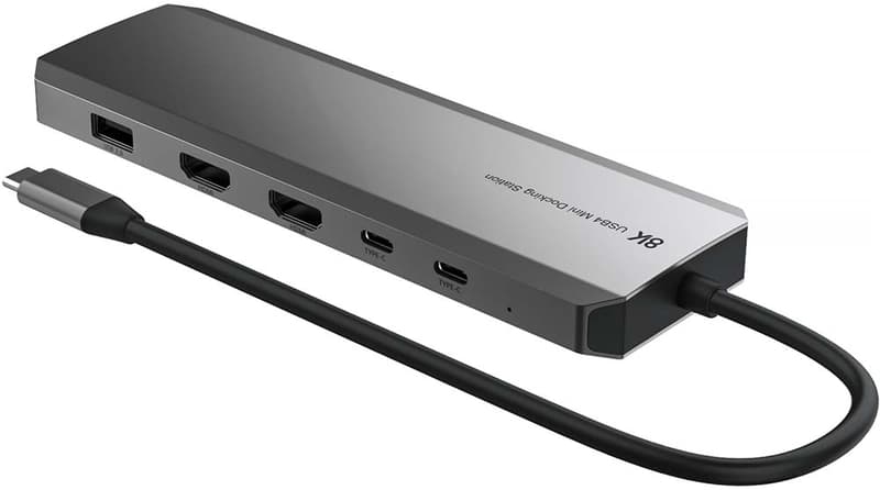 Prokord USB4 Dual Dockningsstation 8K@30HZ USB4