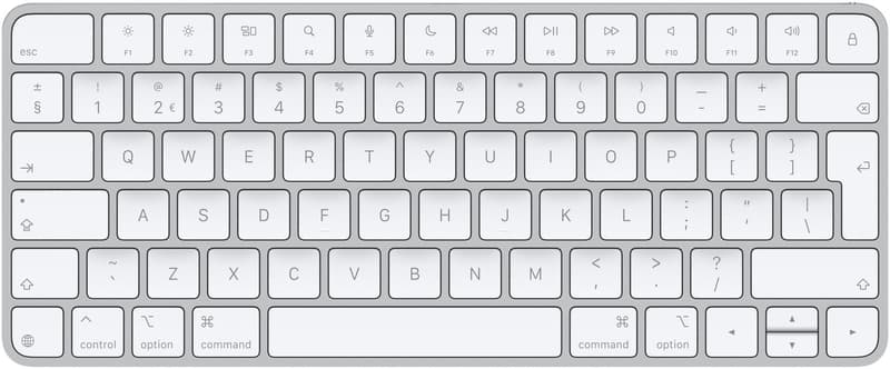 Apple Magic Keyboard USB-C (2024) Trådbunden och trådlös Svenska, Finska