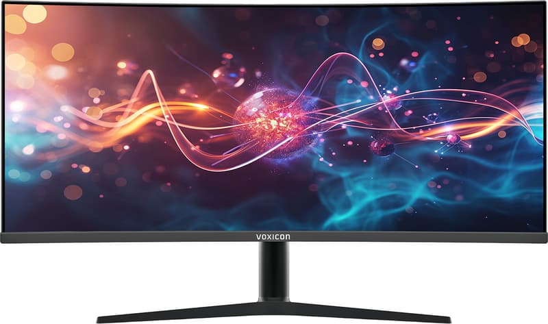 Voxicon VXD-O34QHDC Ultrawide Curved Bildskärm IPS USB-C 65W 34" 3440 × 1440pixels IPS 21:9 100Hz