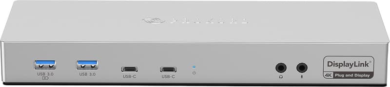 Prokord Workplace Metal Dockingstation USB-C 5K Dual 100W PD USB-A 3.2 Gen 1 (3.1 Gen 1), USB-C